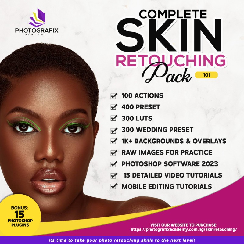 Pro Pack Complete Skin Retouching Pack (All In One)